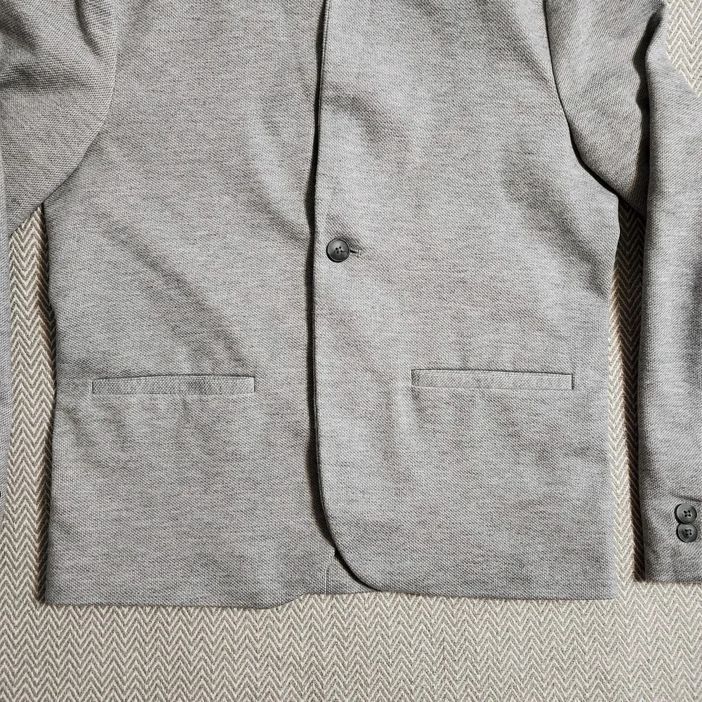 Zara Boys Blazer Gray Size 11-12 Academia Sports Coat Party Semi Formal